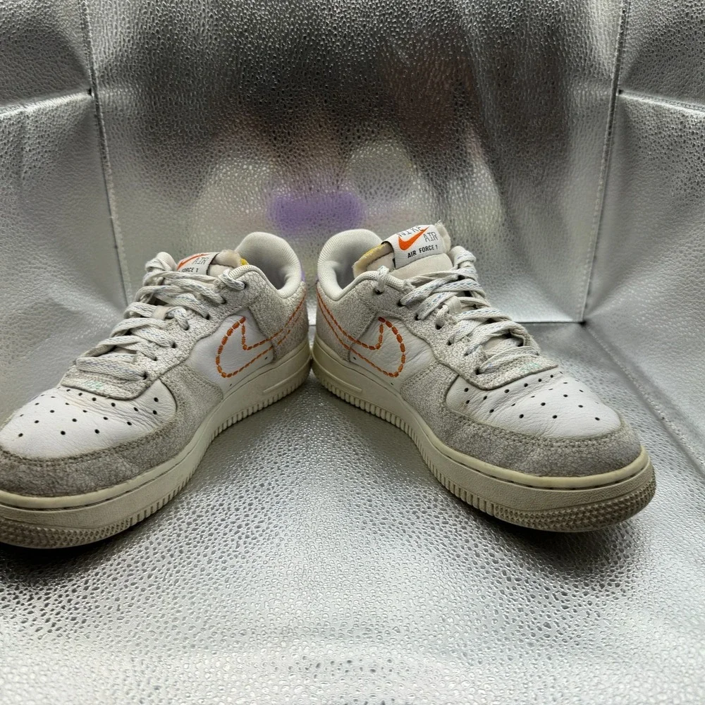 Size 7 Nike Air Force 1 '07 SE 101 White Sail Womens Athletic Shoes DX2348-100‎